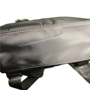 Botkier  Designer women’s backpack logo embossed Botkier New York wide straps Botkier New York Black Backpack NWT | eBay main image 2
